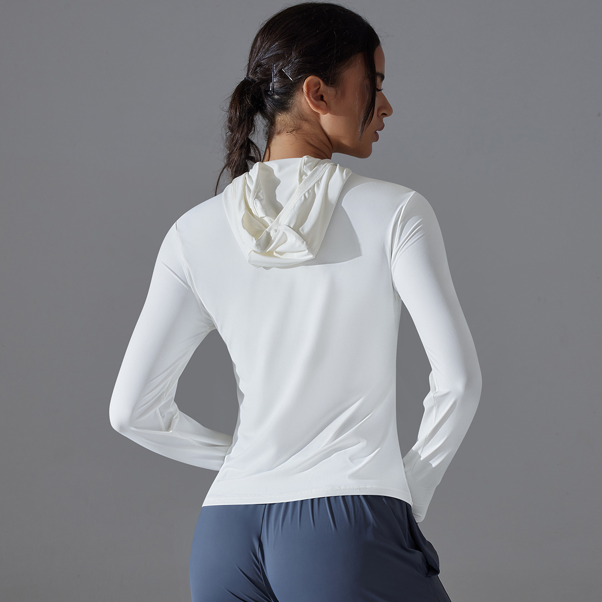 Slim-fit Yoga Jacket with UV Protection 2024-4