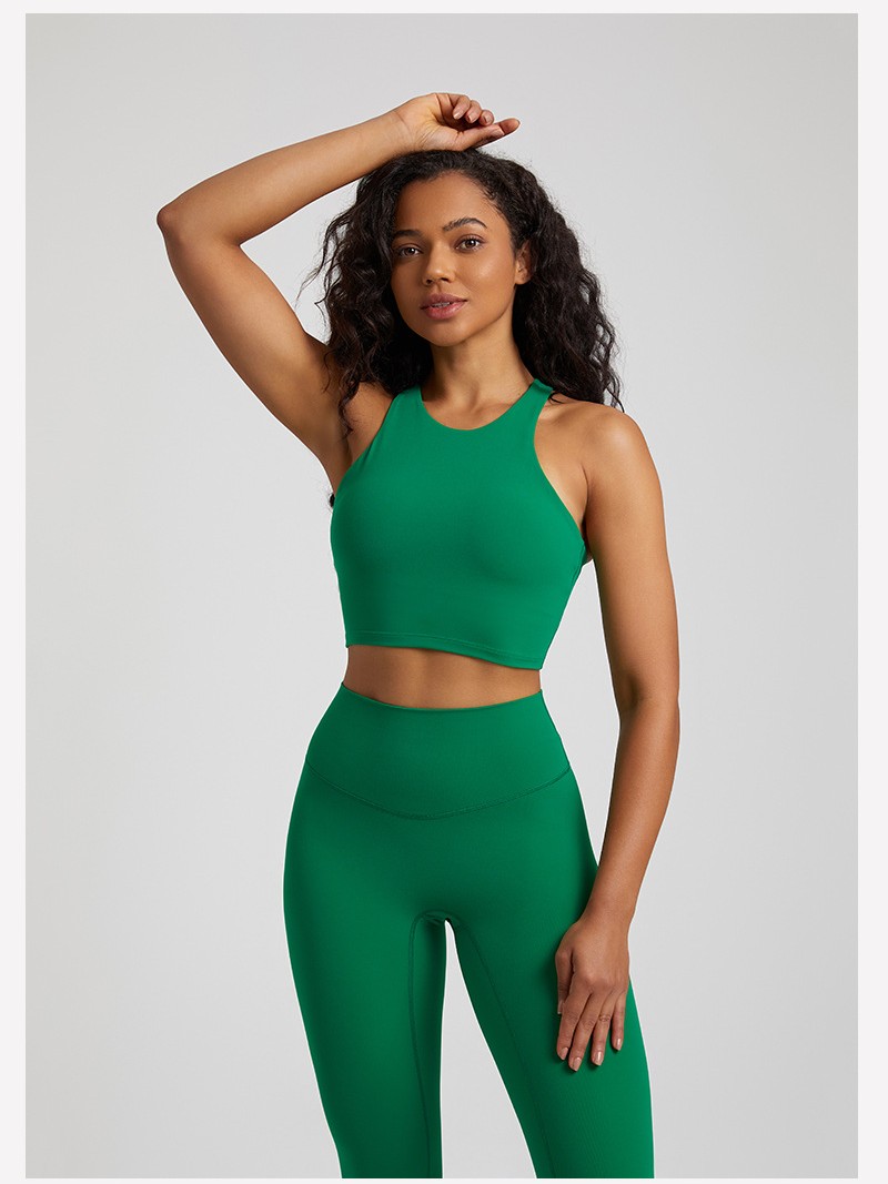H - shaped Tank Top Sports Vest  With Chest Pads SKL-LQ4032