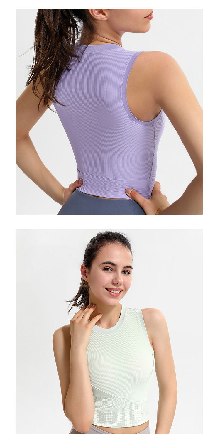 Running Sports Vest with Chest Pad bra DS33 