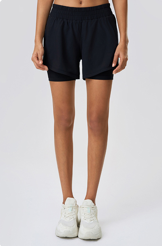 Quick Dry Breathable Yoga Shorts D25052