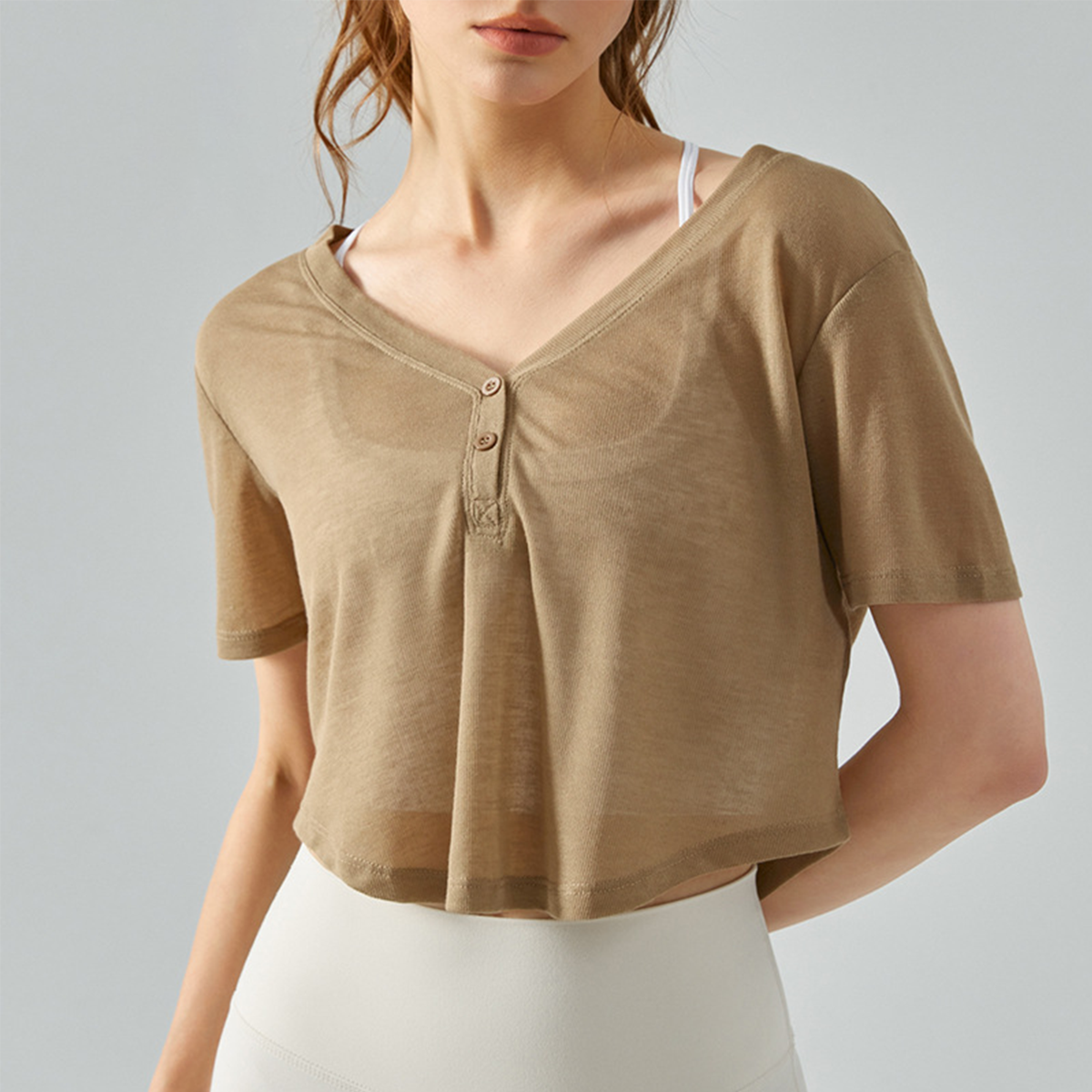  Breathable Sun - Protective Yoga Sports Cover - Up Top DST496