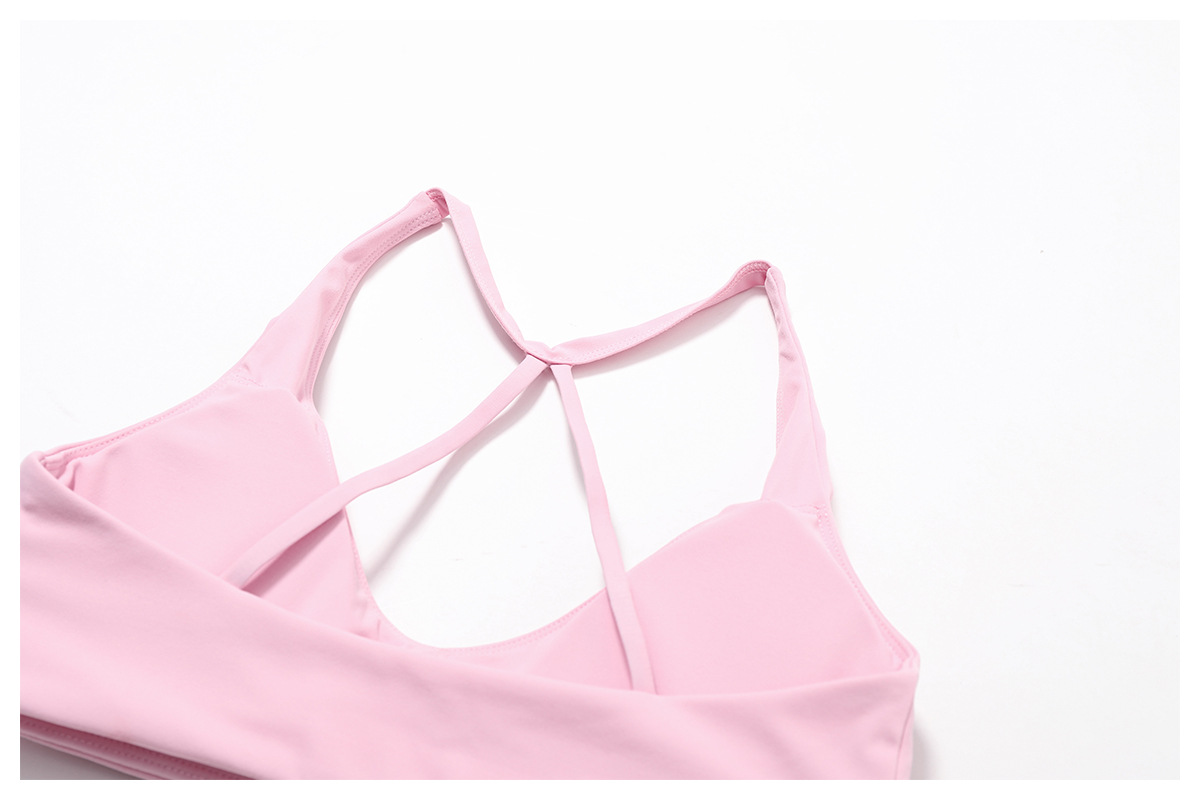 Shockproof Back  flattering Yoga Bra 8505-2