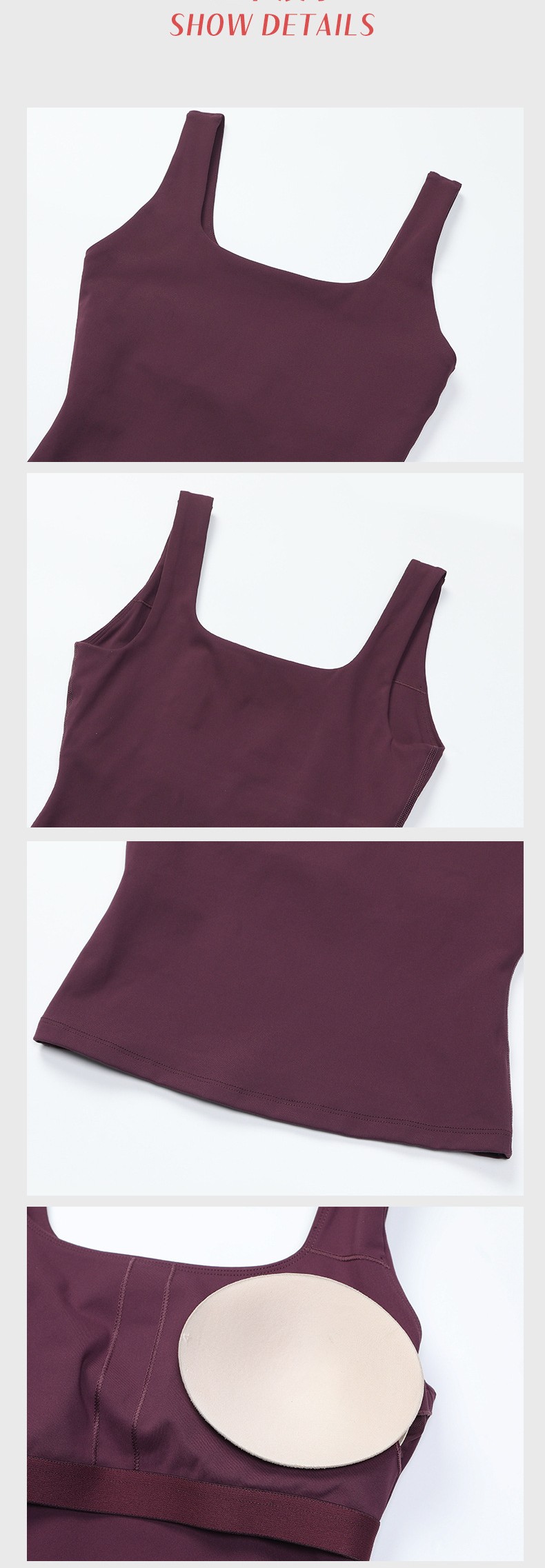 Bra With chest pads Yoga Bra And Shorts Set SKL-LQ3011