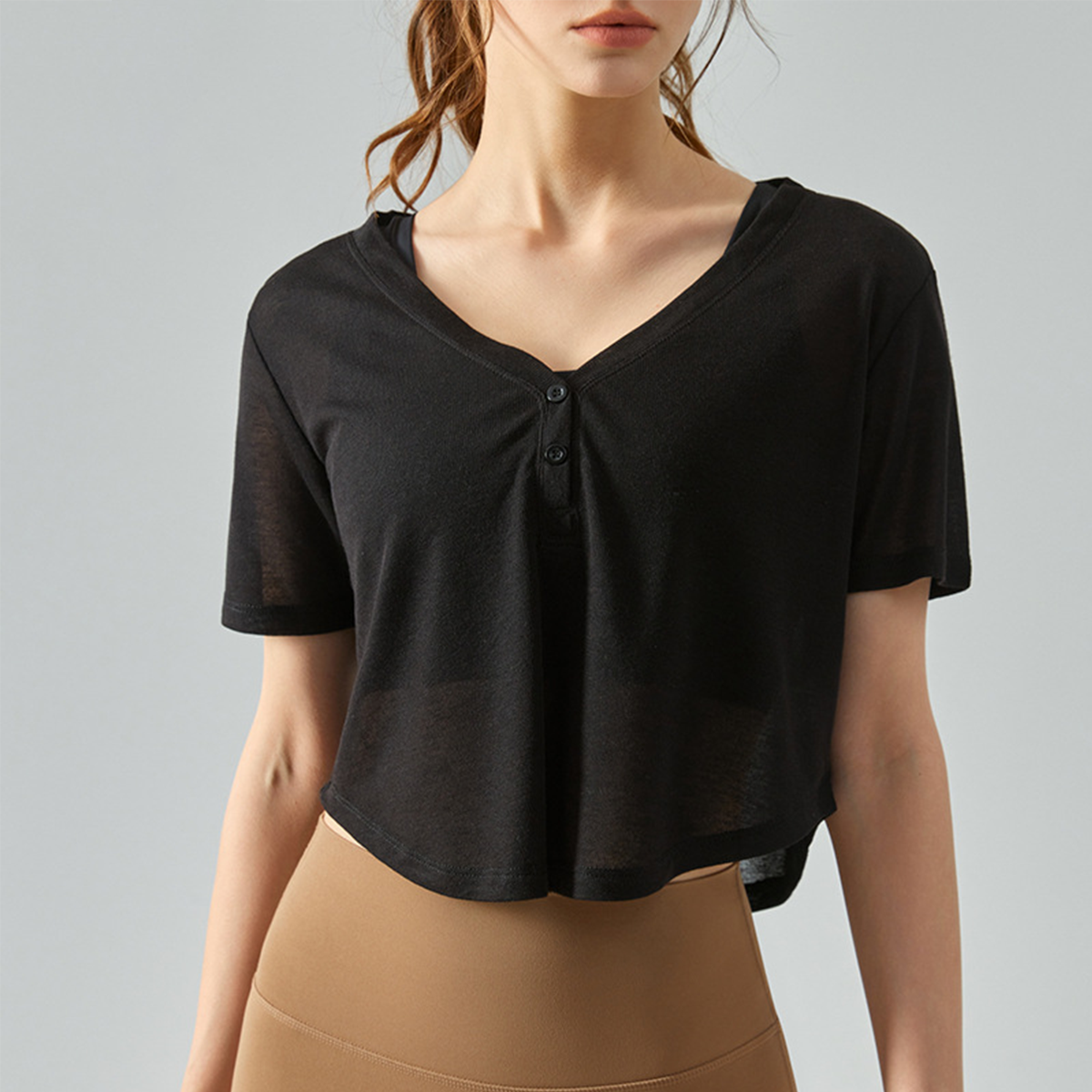  Breathable Sun - Protective Yoga Sports Cover - Up Top DST496