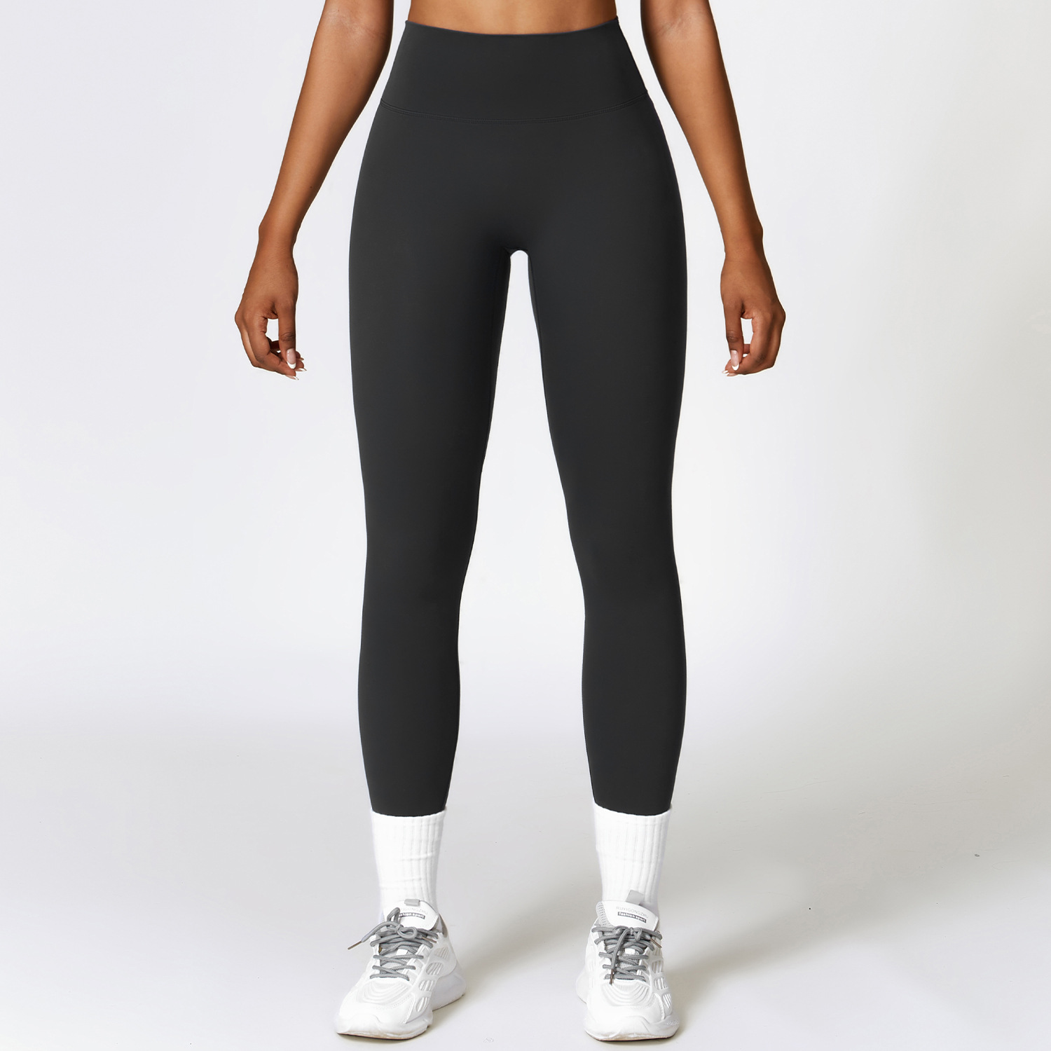 High  Waisted Abdominal  Toning Tight Yoga  Long Trousers 8519
