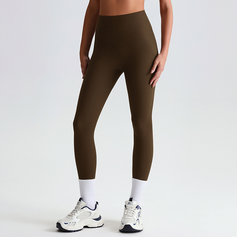 Ribbed Sports Yoga High-Waisted Yoga Leggings SKL-LQ6002