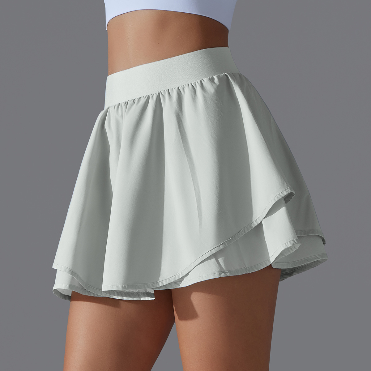 Sports Yoga Suit Quick-drying Breathable Training Tennis Skirt 7034