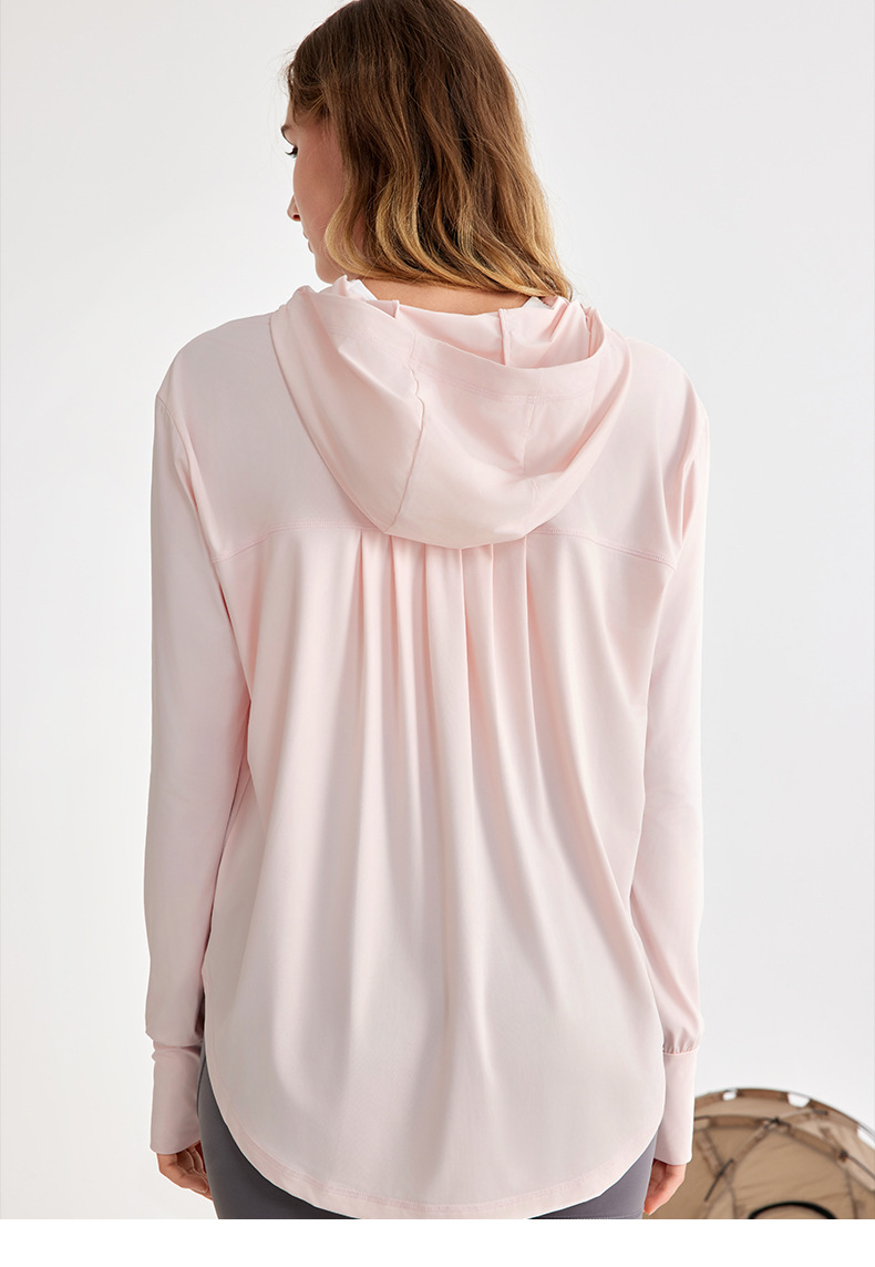 Cooling Sunscreen Hooded Loose Sun Protection Jacket DWN115116