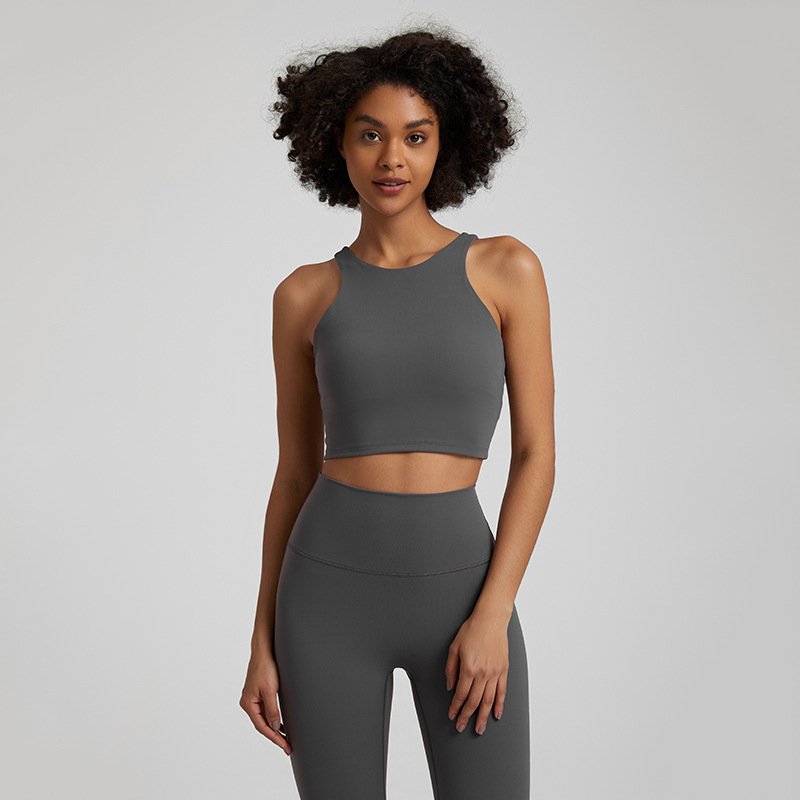 H - shaped Tank Top Sports Vest  With Chest Pads SKL-LQ4032