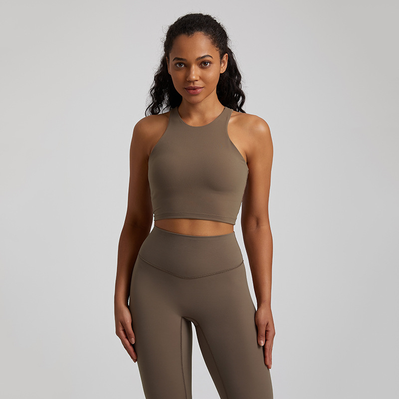 H - shaped Tank Top Sports Vest  With Chest Pads SKL-LQ4032