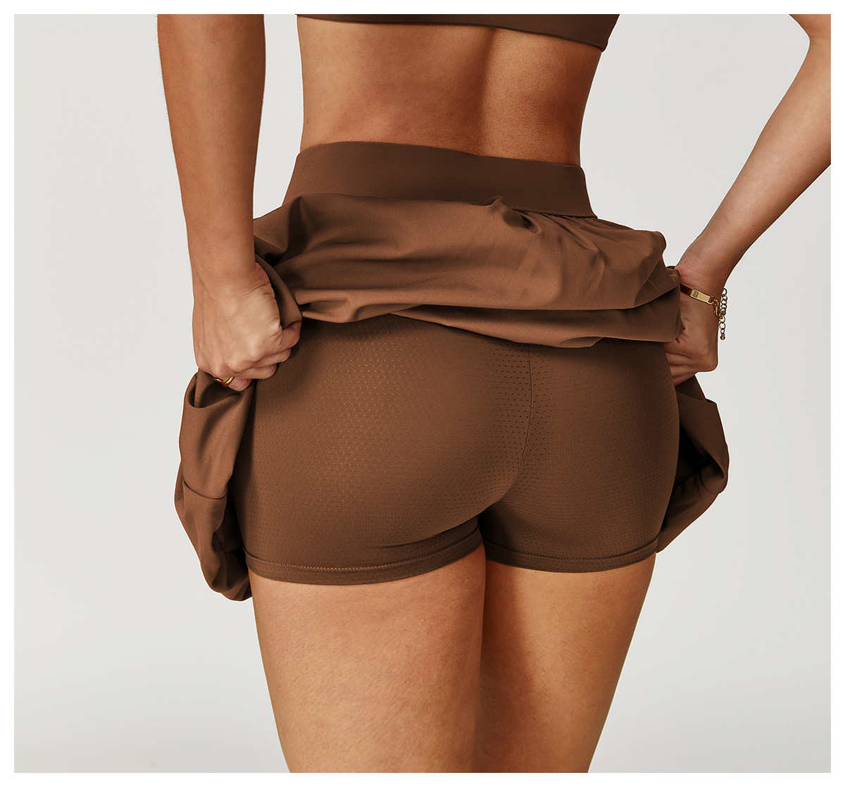 Quick-Dry Anti-Sheer Tennis Skirt - Breathable 9224
