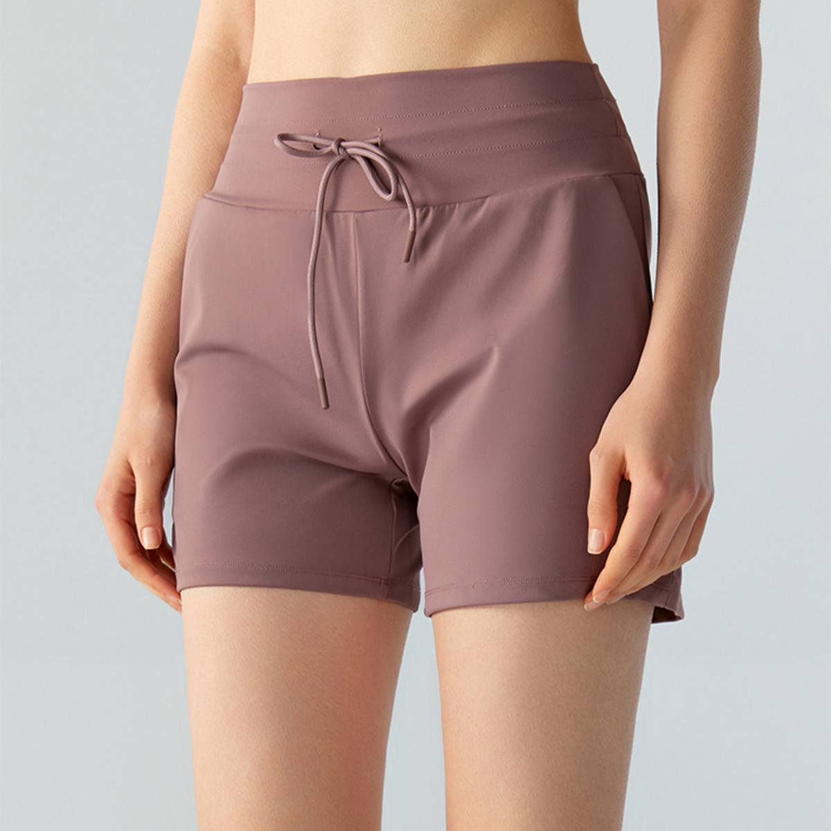 Low-Waisted Tummy-Control Loose Casual Fitness Shorts  DSS780