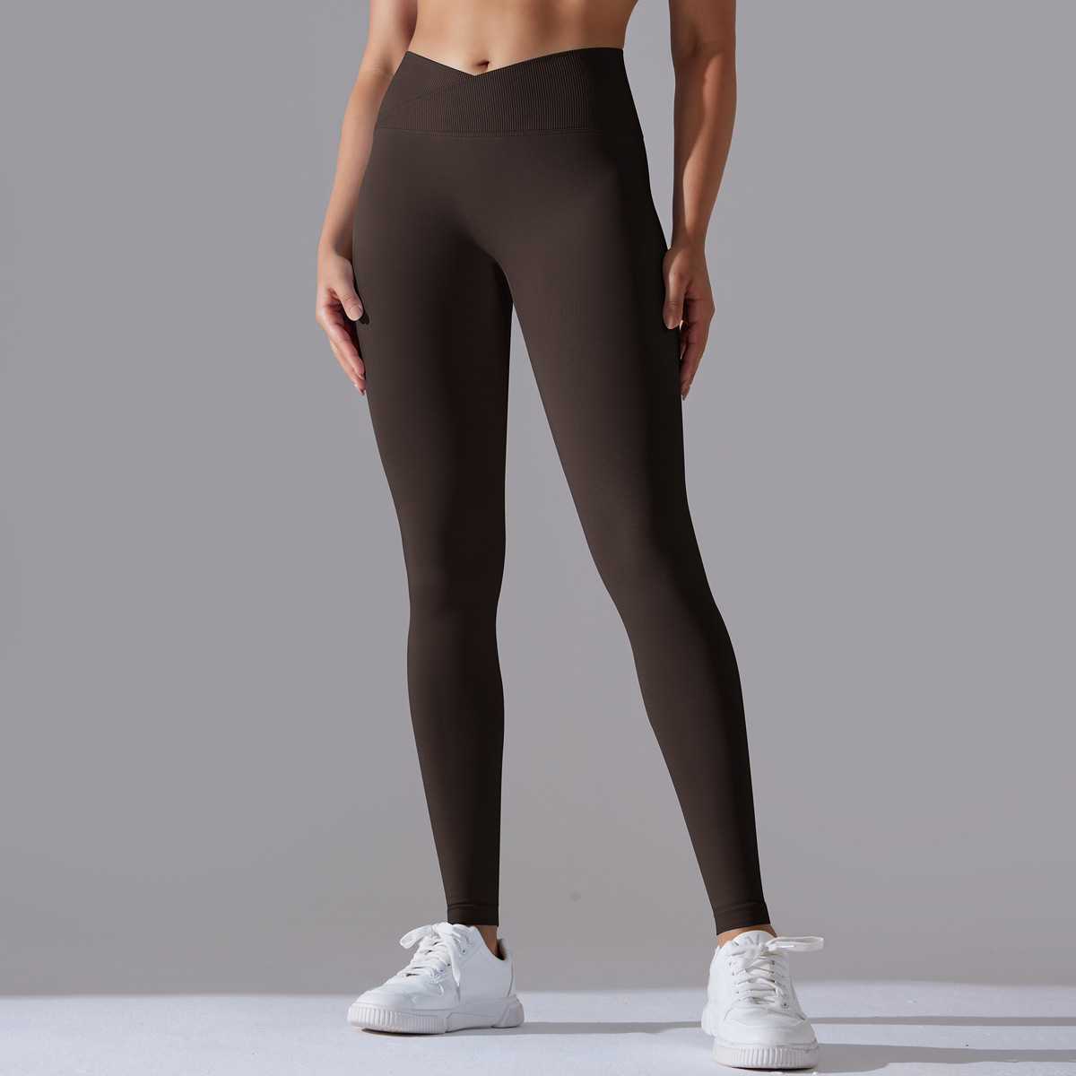 High-waisted Hip-lifting Breathable Yoga Tight Pants 6627