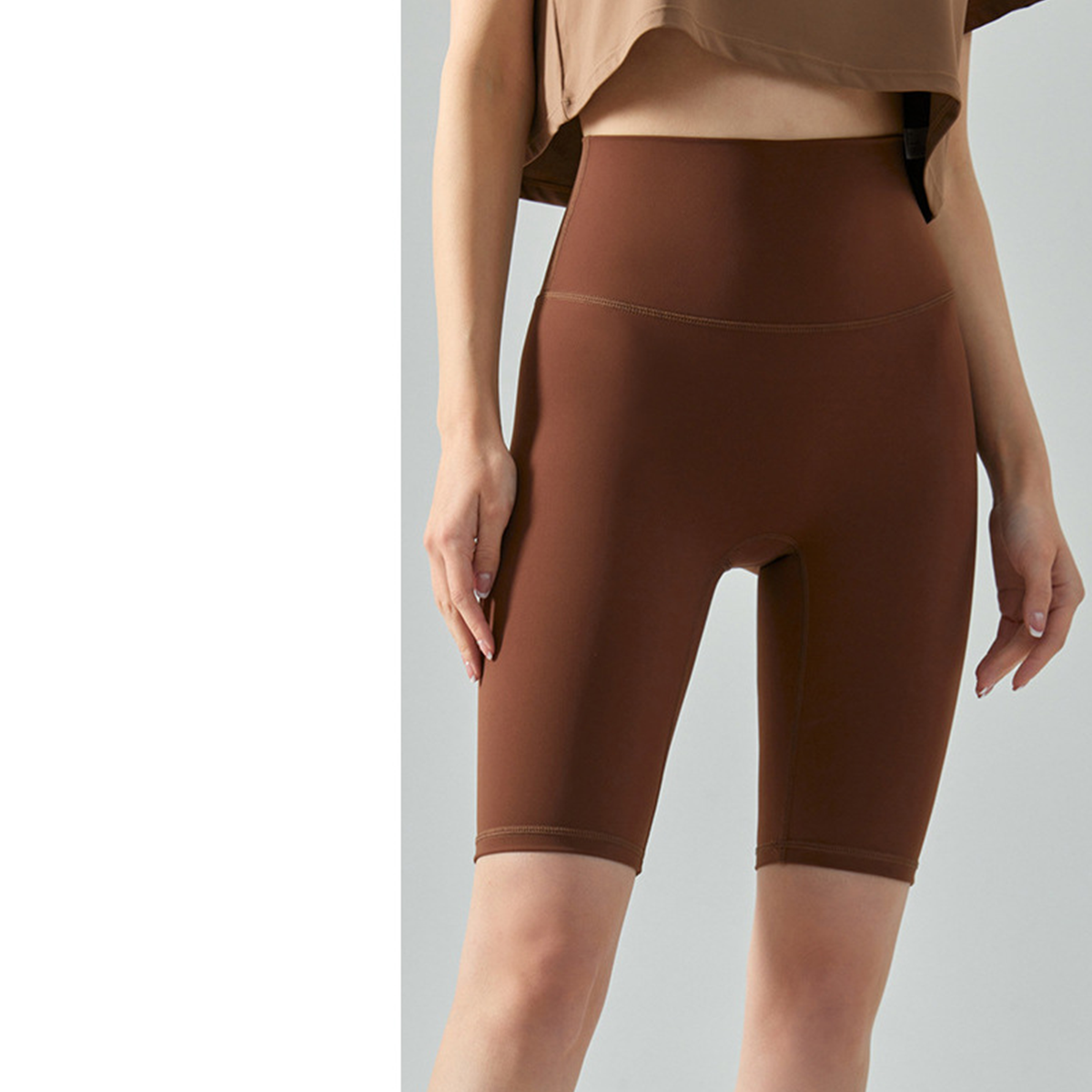  Slim-fitting Fitness High-waisted Thong Riding Shorts DSS557 