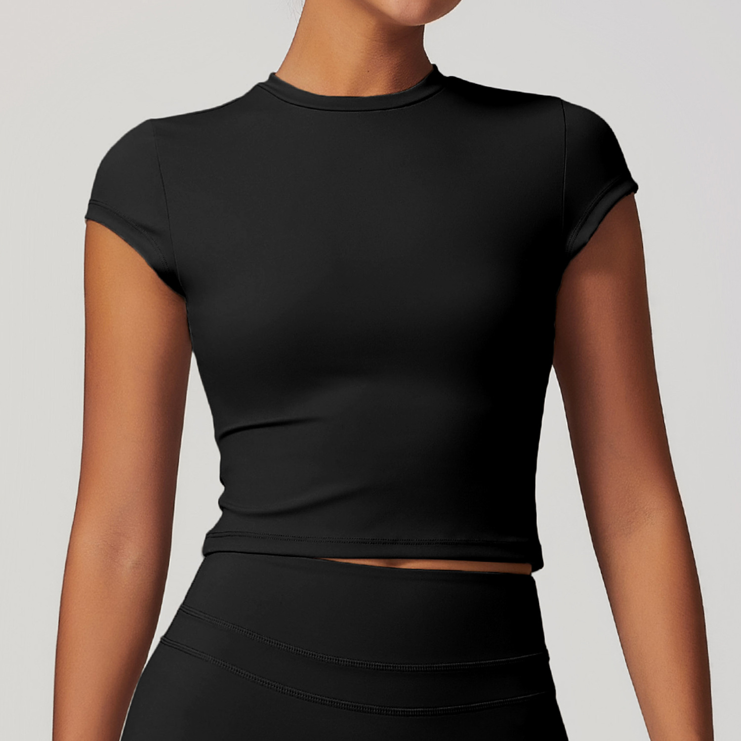 Backless Beauty Yoga Sports T-shirt 8863