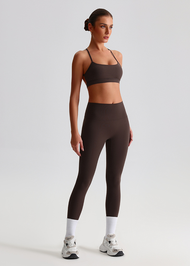 Cross-Back Sports Underwear Bra With Pad SKL-LQ2139