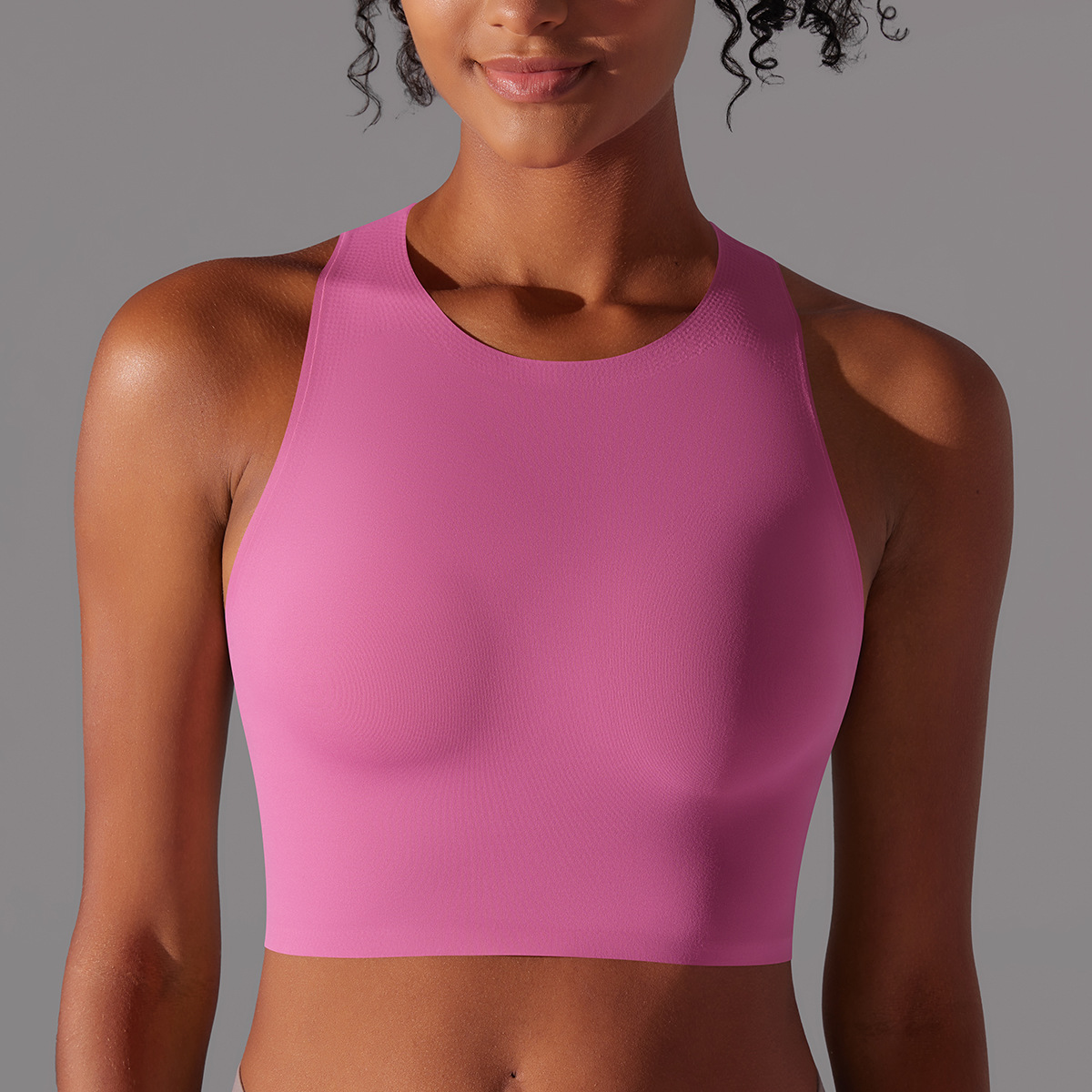 Tight-fitting Sports Bra Pilates Hollow-out Yoga Suit Vest 7022