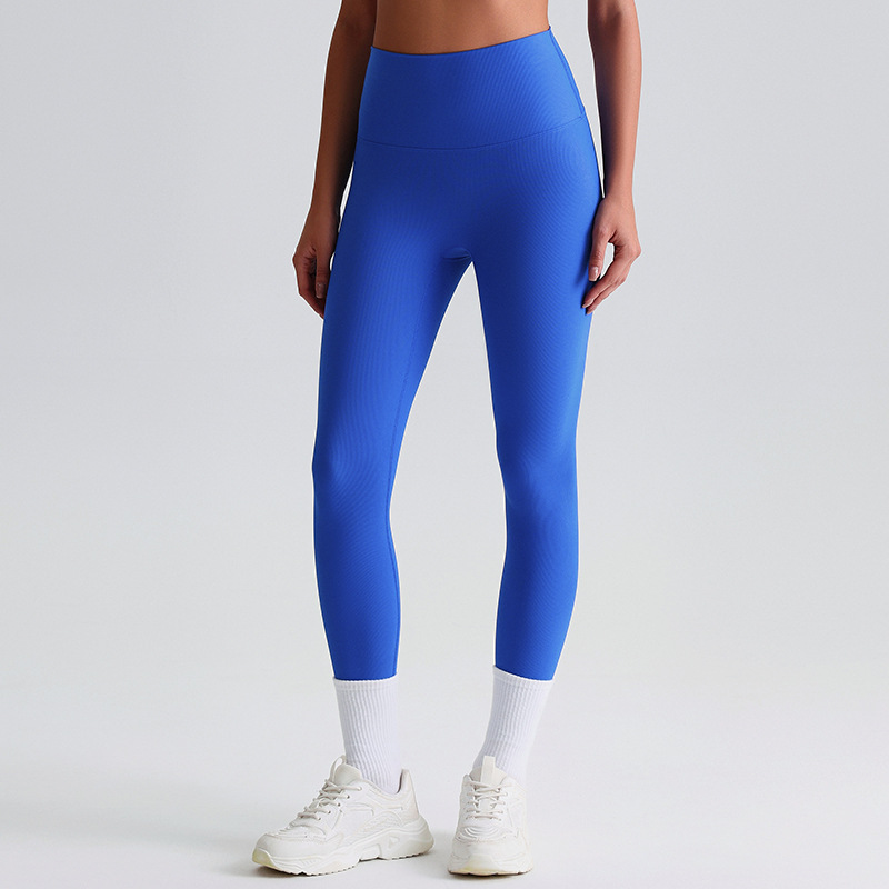 Ribbed Sports Yoga High-Waisted Yoga Leggings SKL-LQ6002