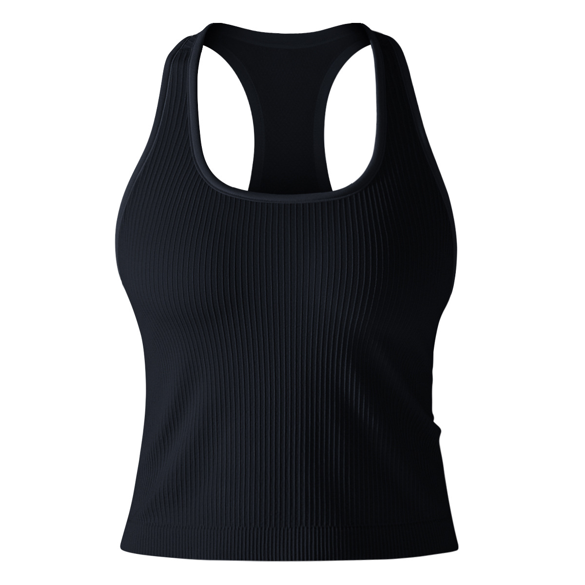 Sleeveless Quick-dry U-neck Tank Top 6633
