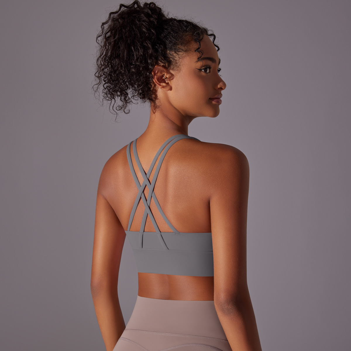 Shockproof Cross - strap Sports Fitness Vest 7001