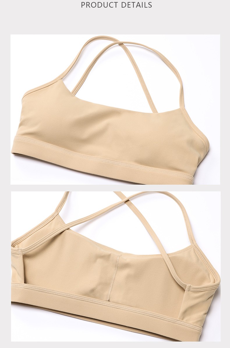Cross-Back Sports Underwear Bra With Pad SKL-LQ2139