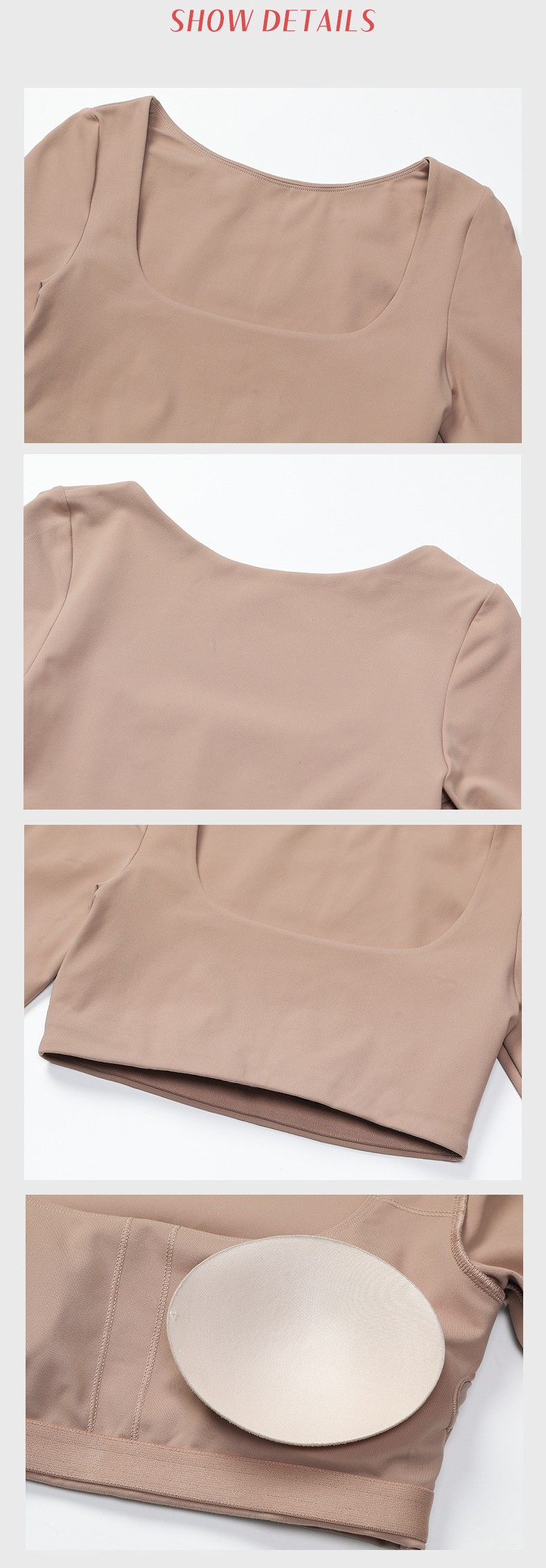 Pleated Micro - Flare Leggings And Long Sleeves Set SKL-LQ0826
