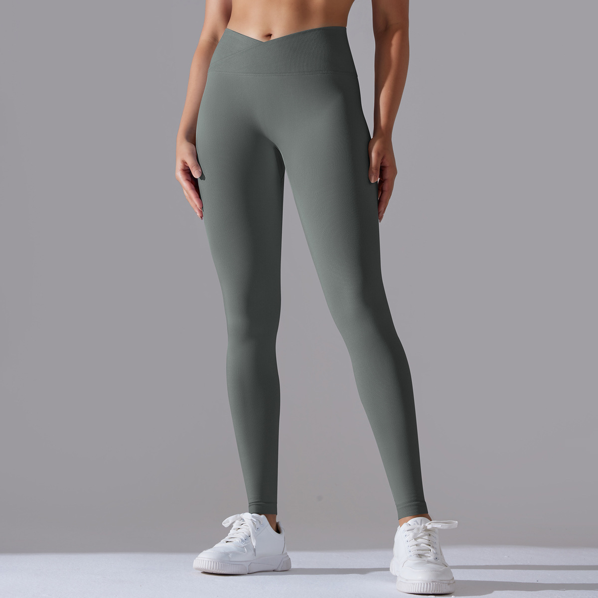High-waisted Hip-lifting Breathable Yoga Tight Pants 6627