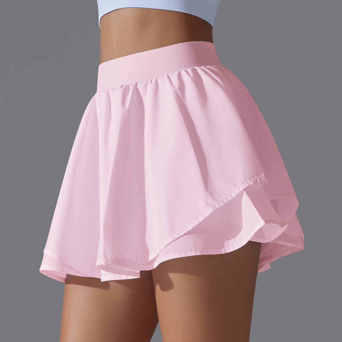 Sports Yoga Suit Quick-drying Breathable Training Tennis Skirt 7034