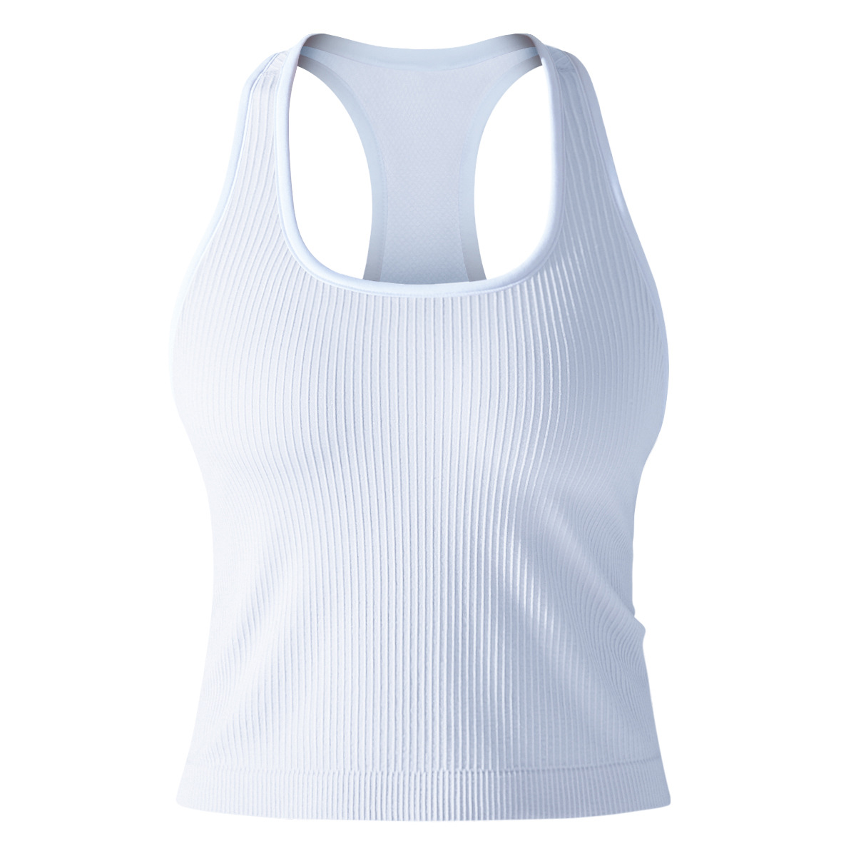 Sleeveless Quick-dry U-neck Tank Top 6633