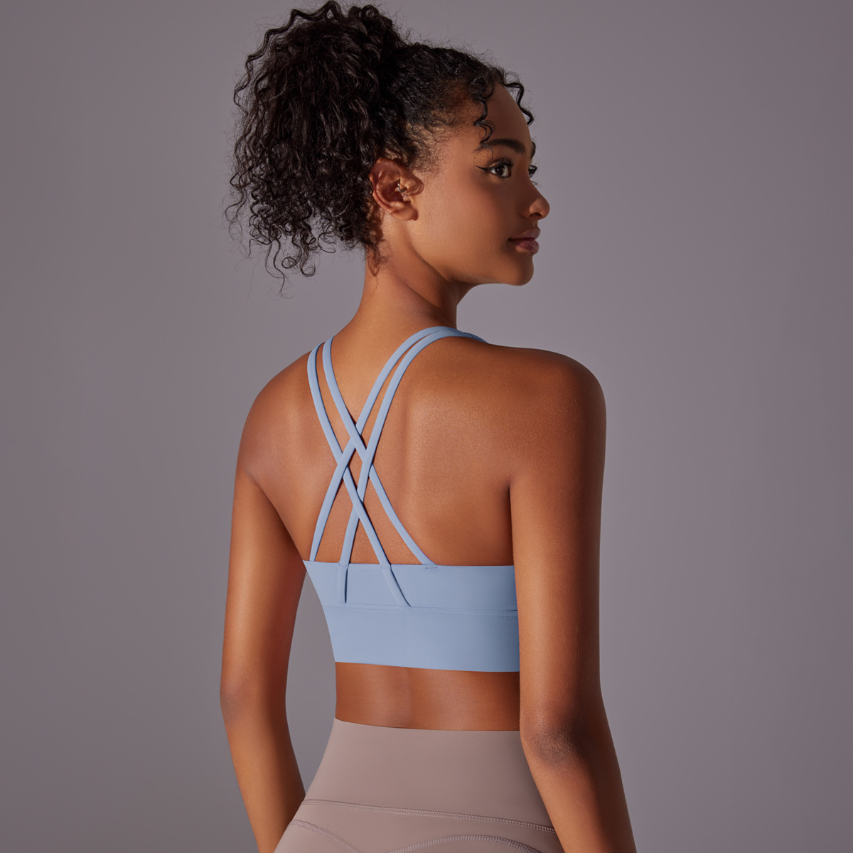Shockproof Cross - strap Sports Fitness Vest 7001