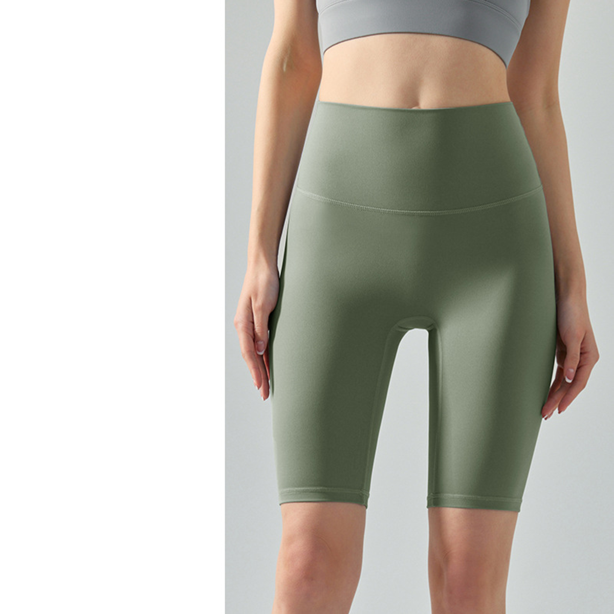  Slim-fitting Fitness High-waisted Thong Riding Shorts DSS557 