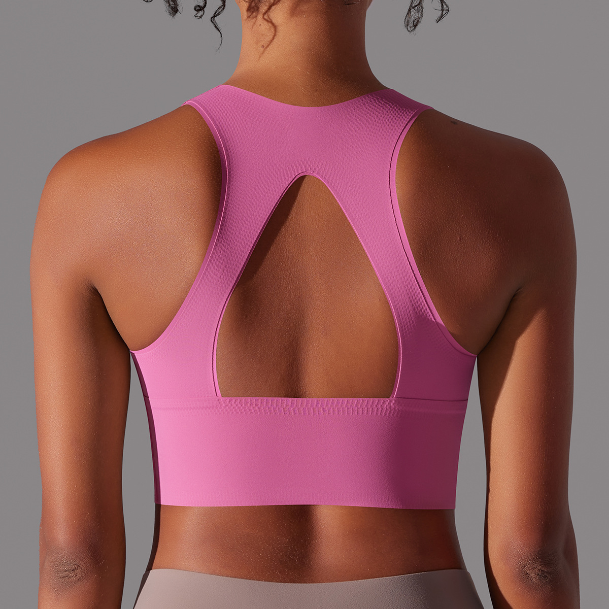 Tight-fitting Sports Bra Pilates Hollow-out Yoga Suit Vest 7022