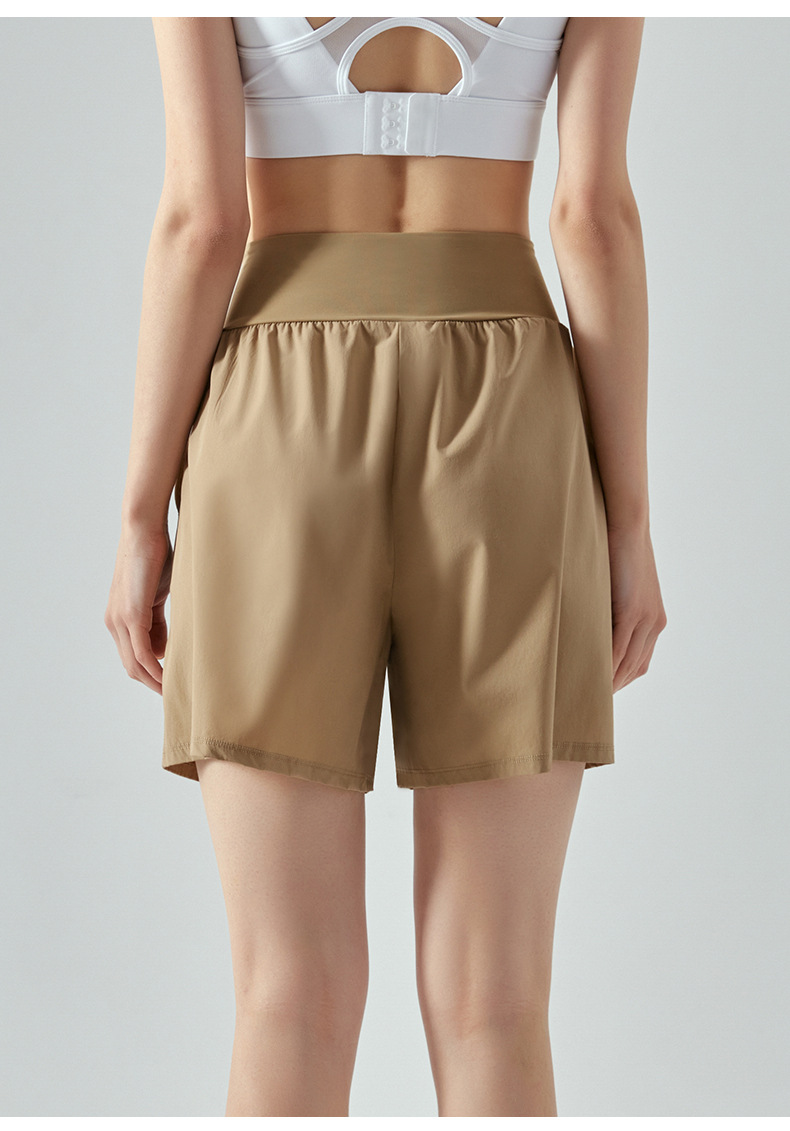 High-Waisted Sports Shorts with Double Pockets DSS476 
