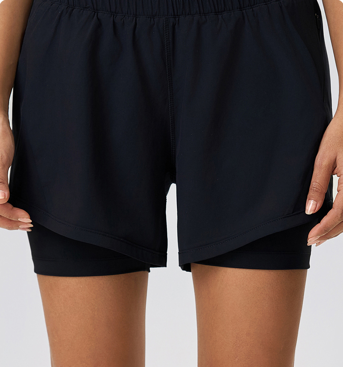 Quick Dry Breathable Yoga Shorts D25052