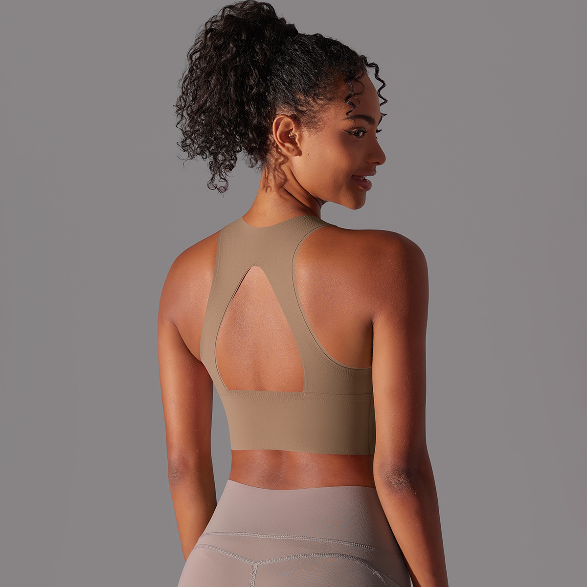 Tight-fitting Sports Bra Pilates Hollow-out Yoga Suit Vest 7022