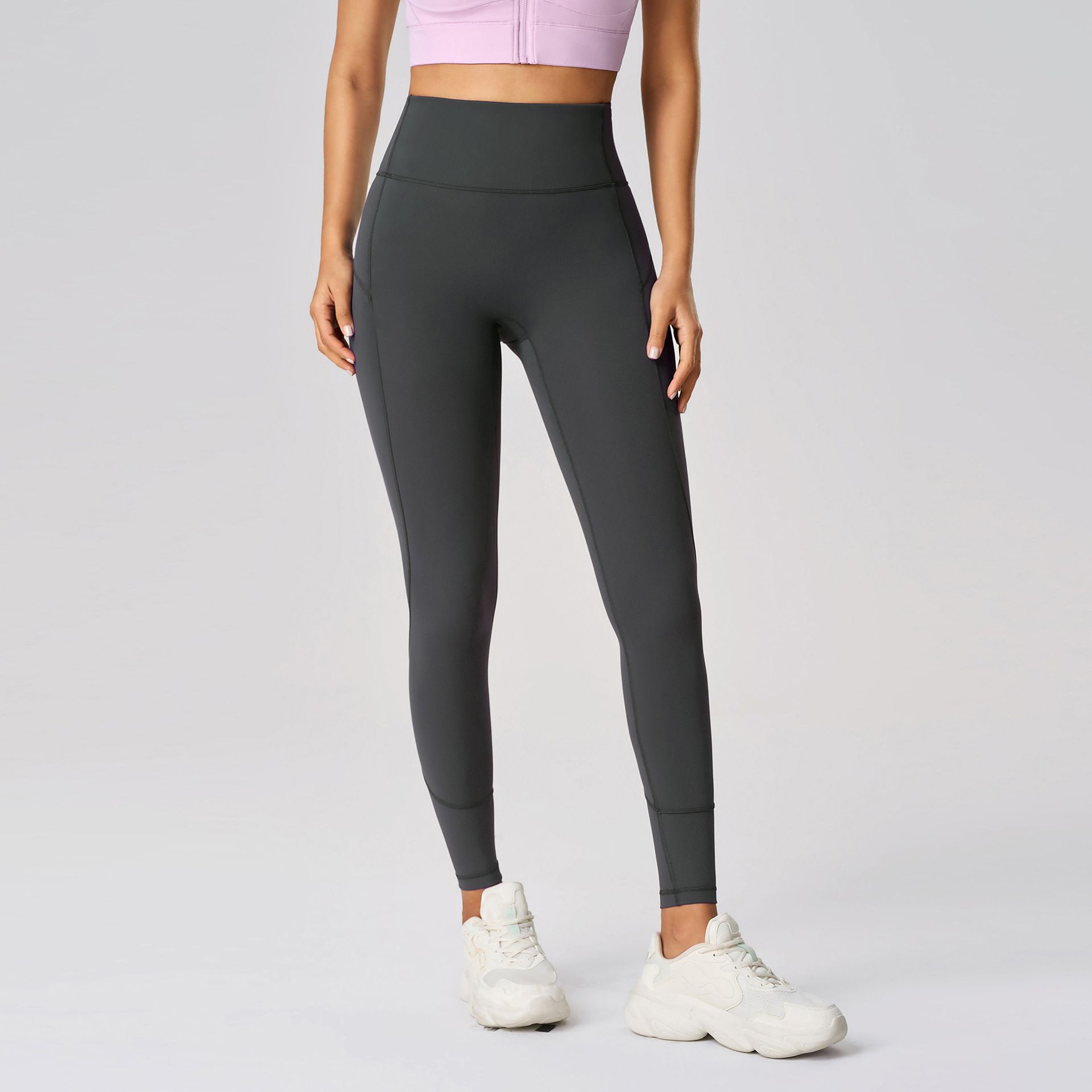 Nude Butt-lifting Tight Yoga Leggings D25081