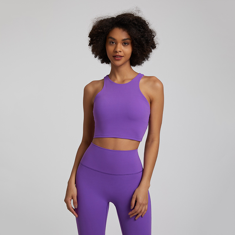 H - shaped Tank Top Sports Vest  With Chest Pads SKL-LQ4032