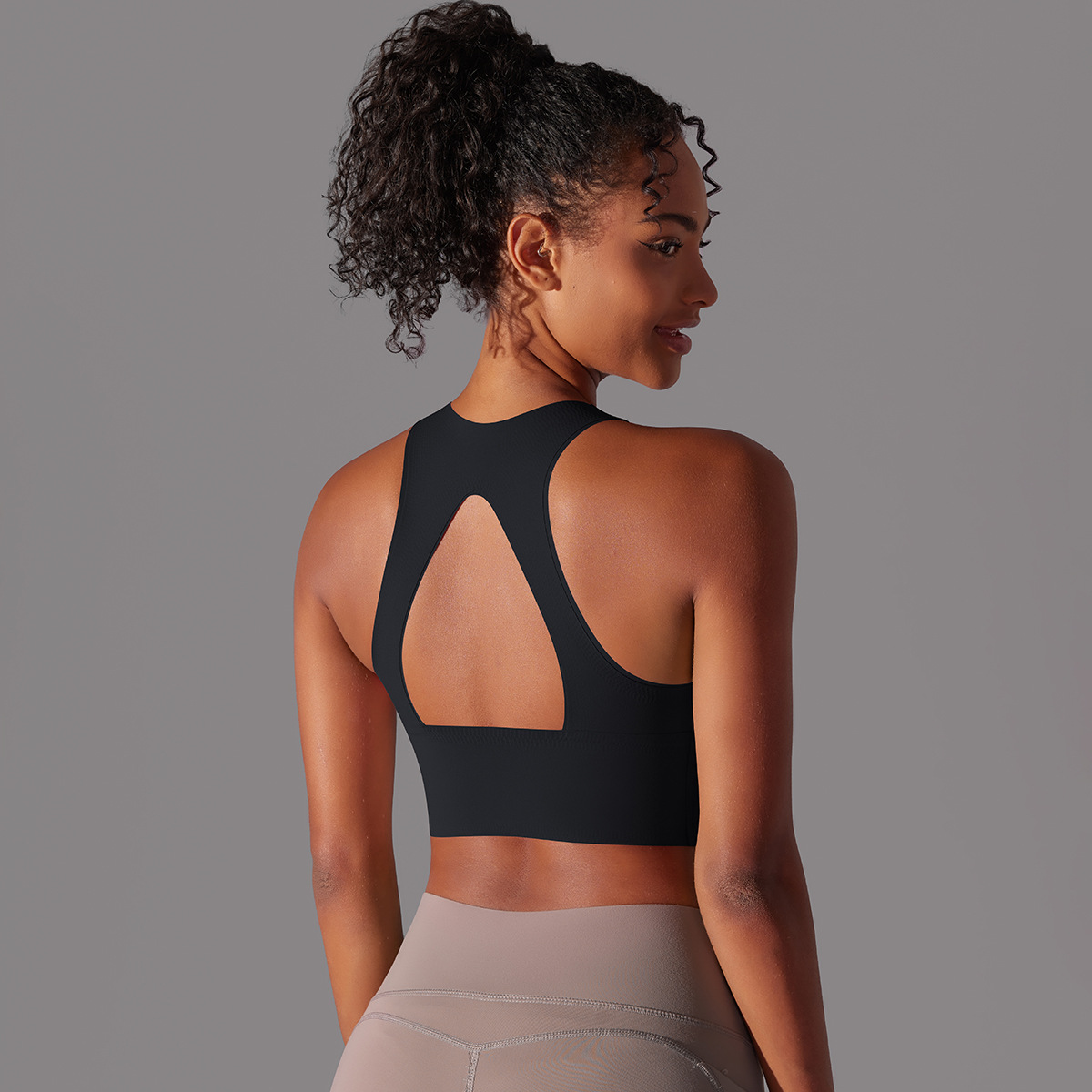 Tight-fitting Sports Bra Pilates Hollow-out Yoga Suit Vest 7022