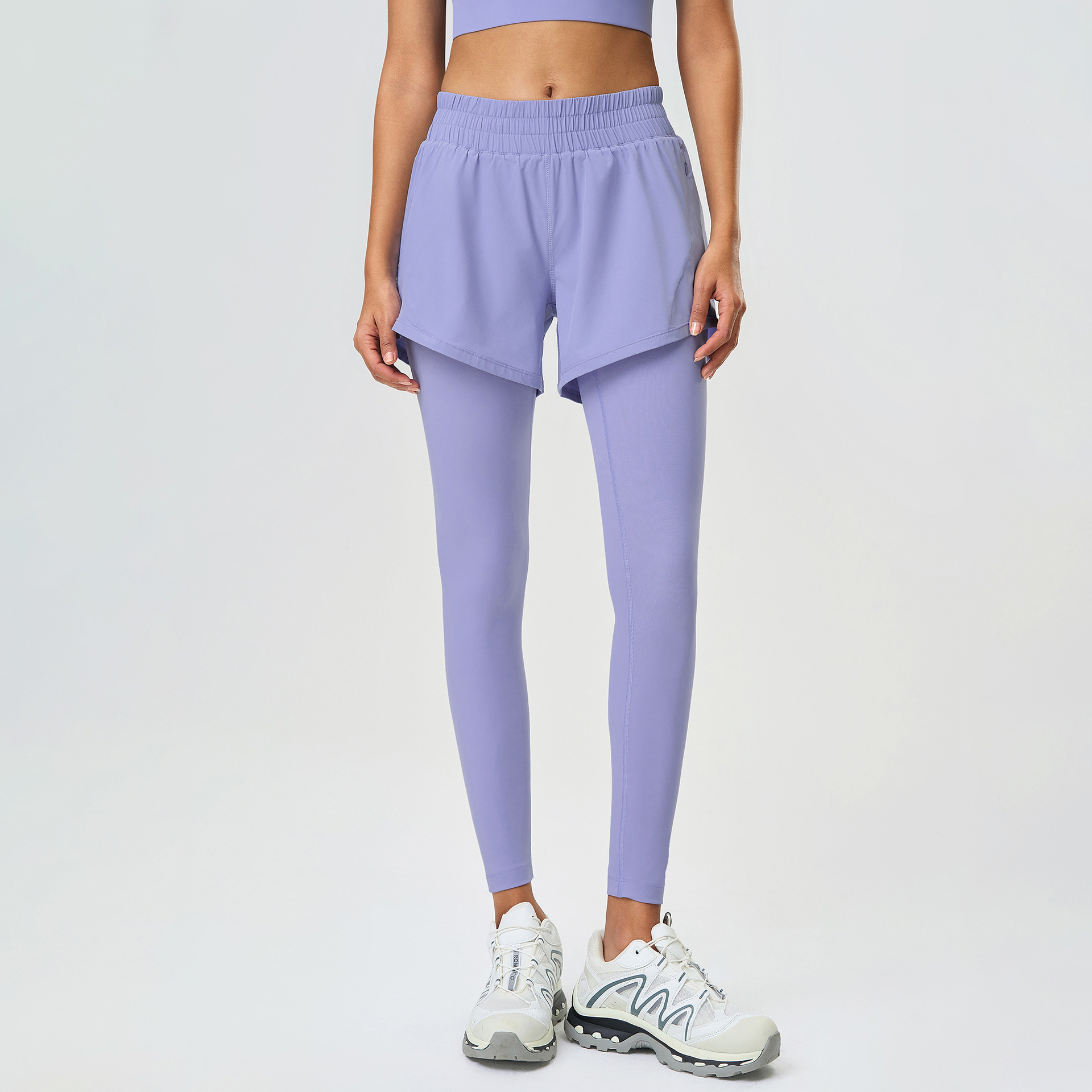 Butt-lifting Tight Solid Color Yoga Leggings D25051