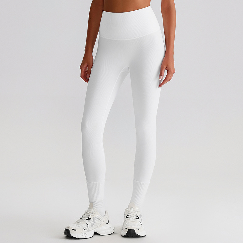 Ribbed Sports Yoga High-Waisted Yoga Leggings SKL-LQ6002