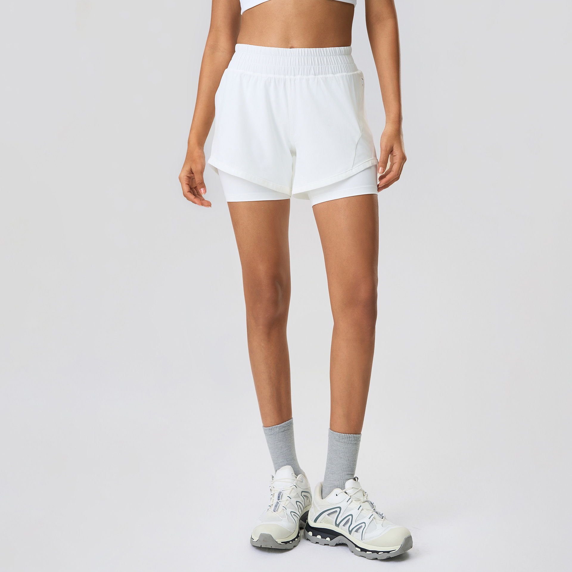 Quick Dry Breathable Yoga Shorts D25052