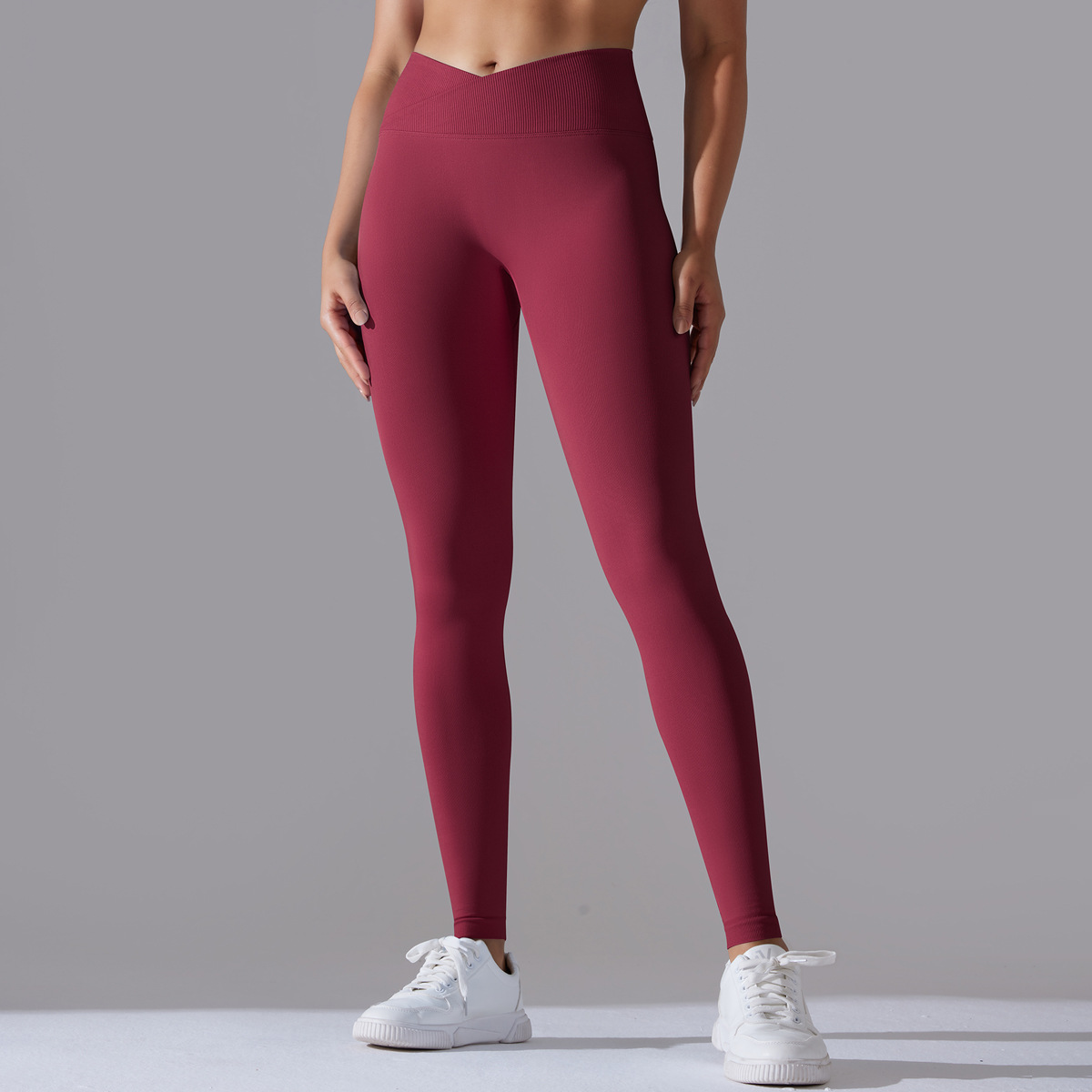 High-waisted Hip-lifting Breathable Yoga Tight Pants 6627