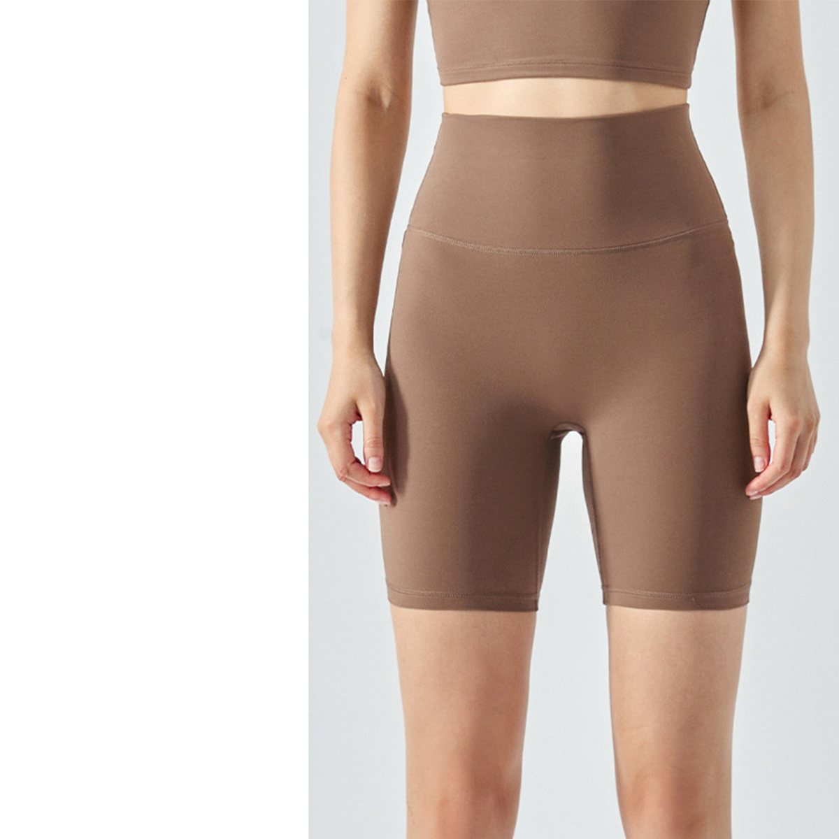 Summer High-Waisted Comfortable Fitness Yoga Shorts DS338 