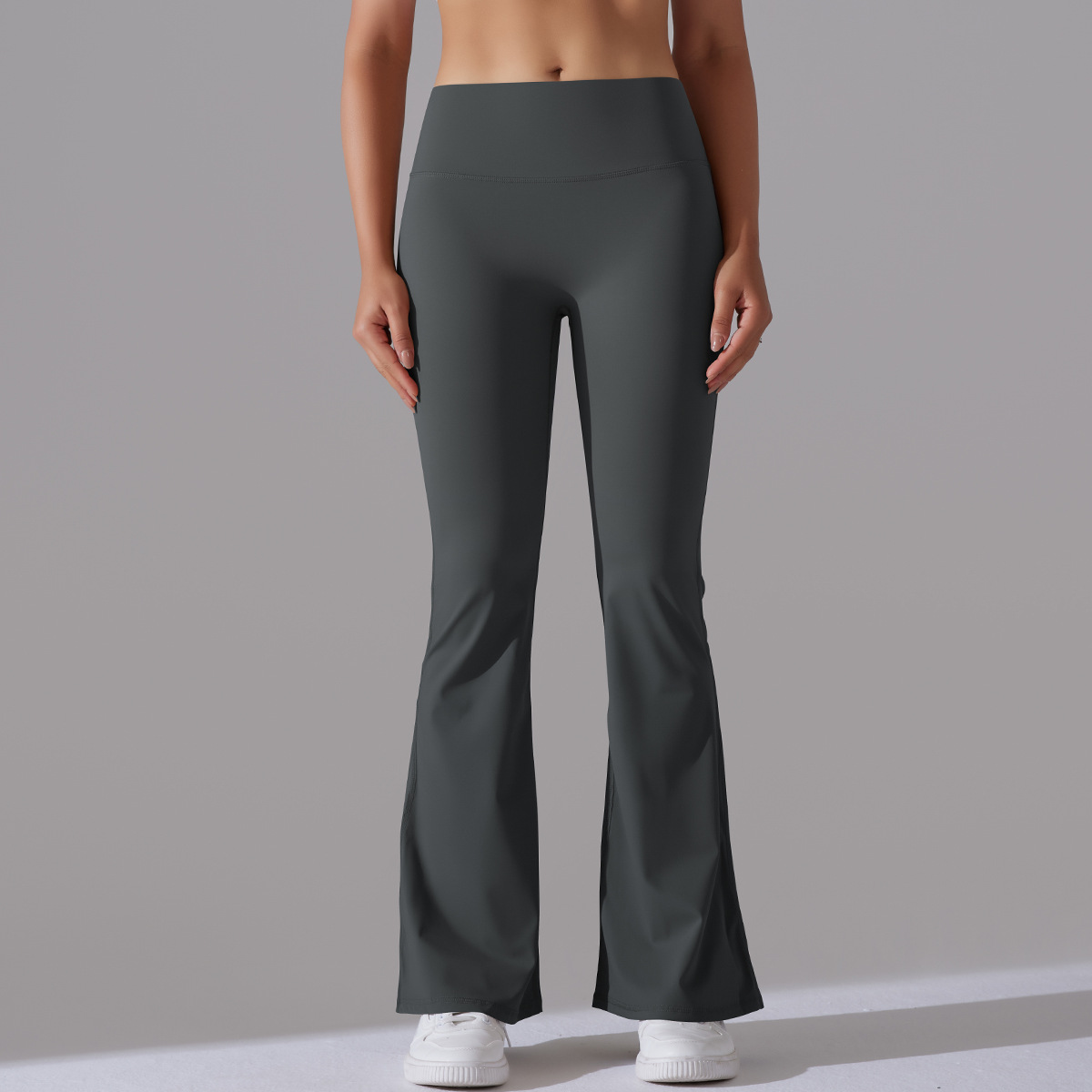Yoga Flared Pants High-waisted Casual Fitness and Sports Pants 6640