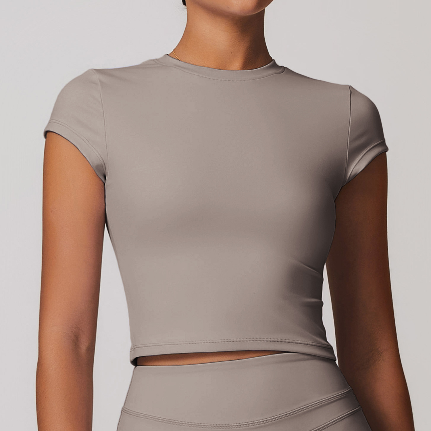 Backless Beauty Yoga Sports T-shirt 8863