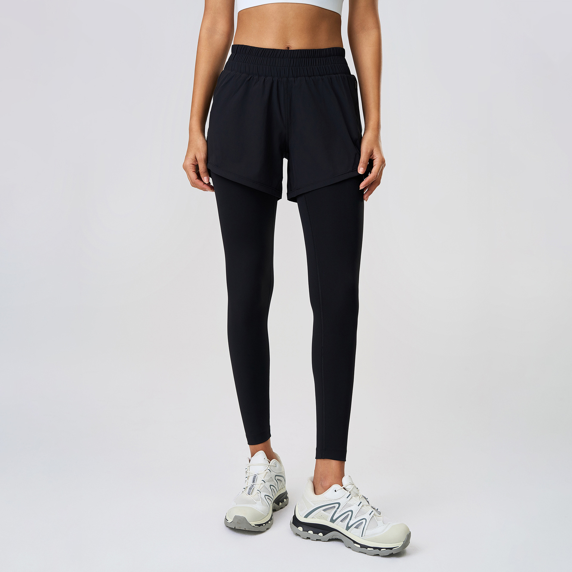 Butt-lifting Tight Solid Color Yoga Leggings D25051