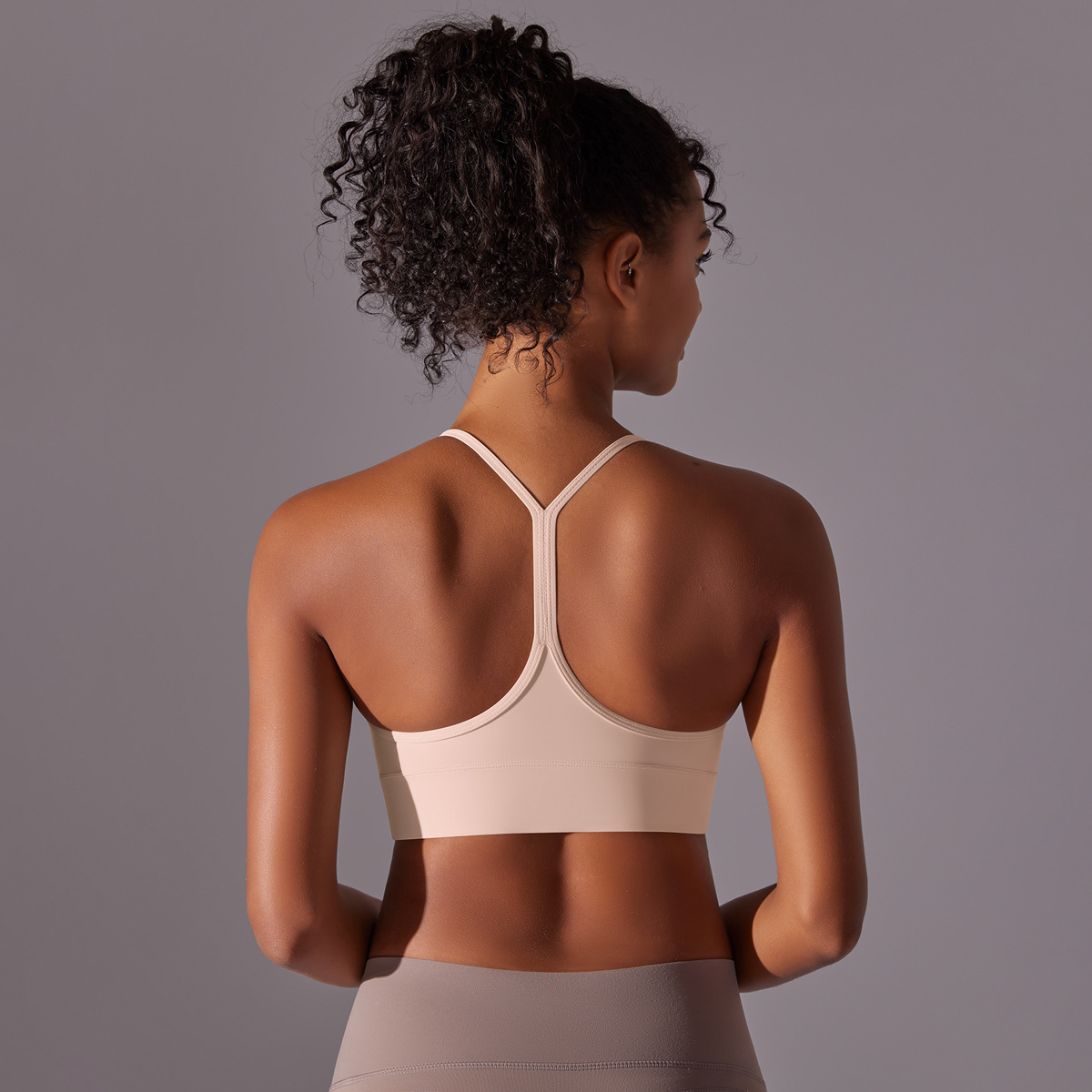 Sexy Spaghetti-strap Yoga Sports Bra 7014