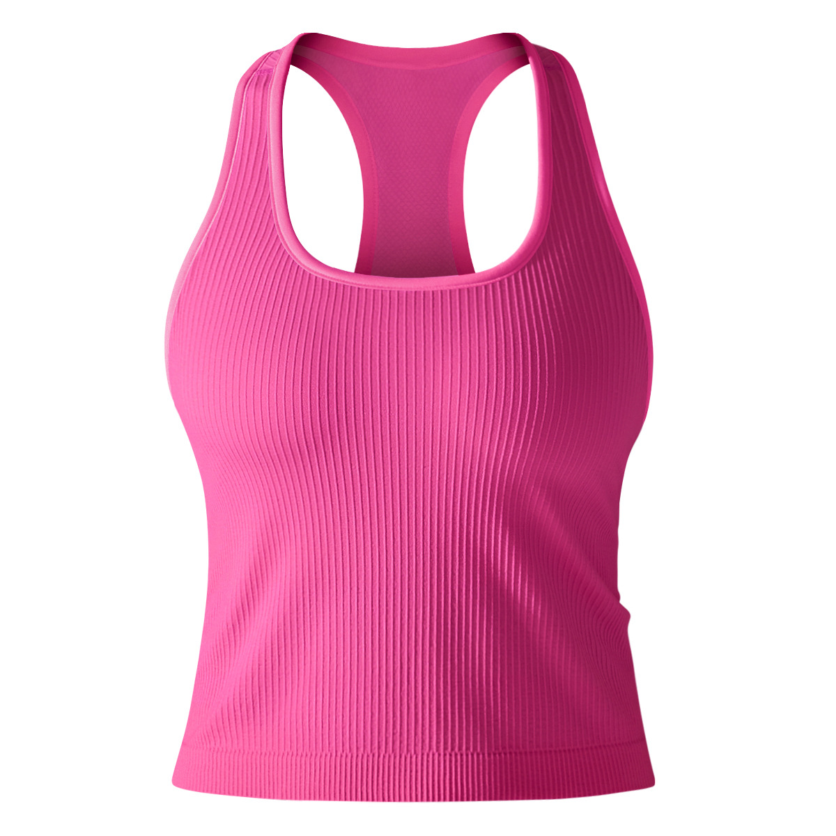 Sleeveless Quick-dry U-neck Tank Top 6633