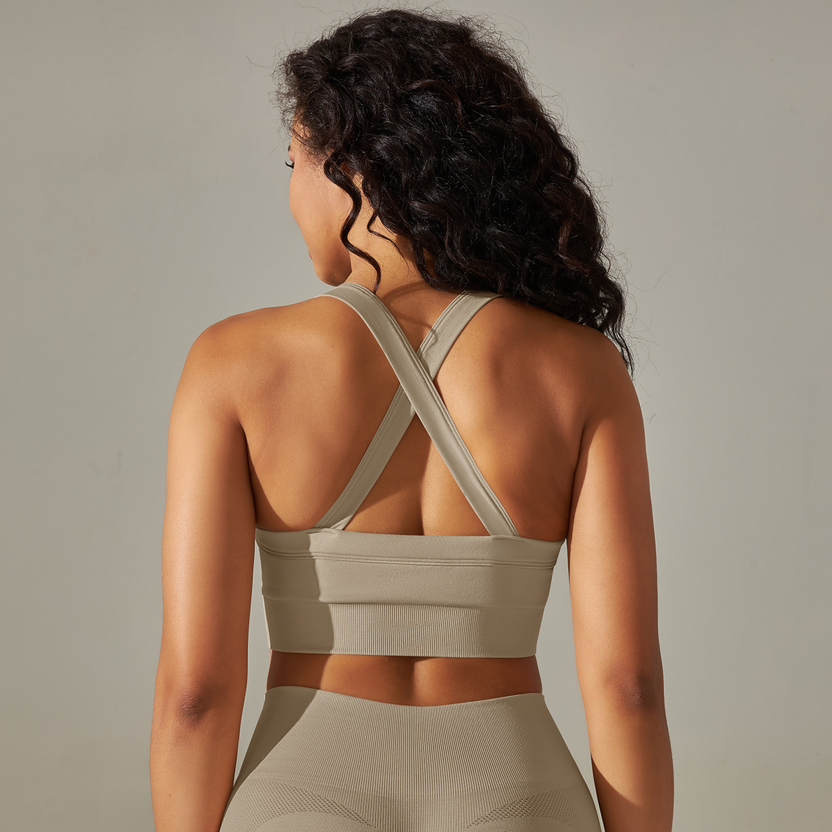 Cross-strap Sports Bra Running Fitness Vest 6606