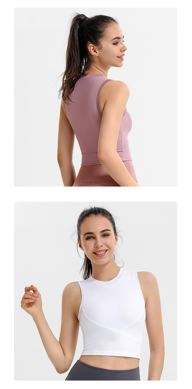 Running Sports Vest with Chest Pad bra DS33 